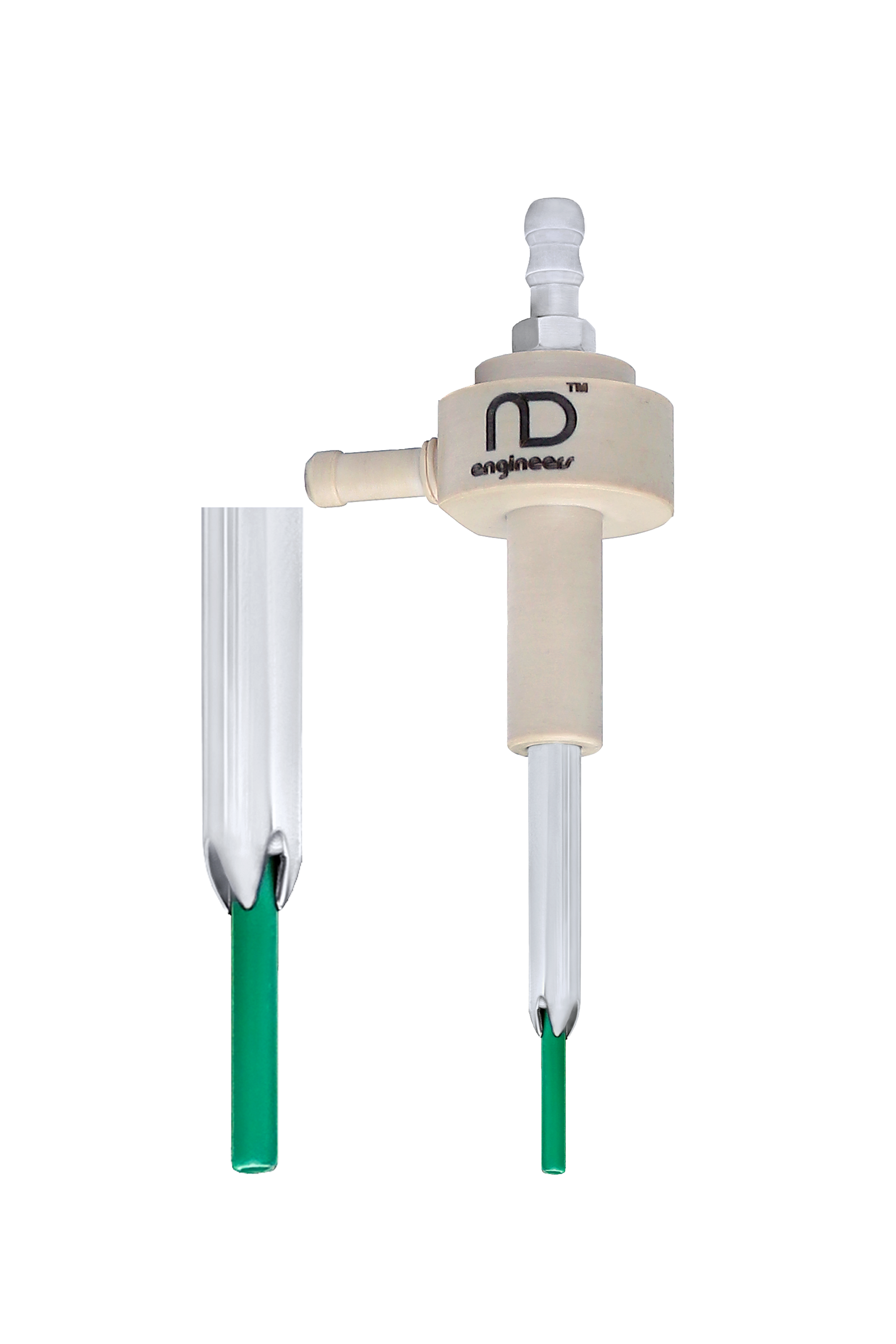 Jacketed filling needle