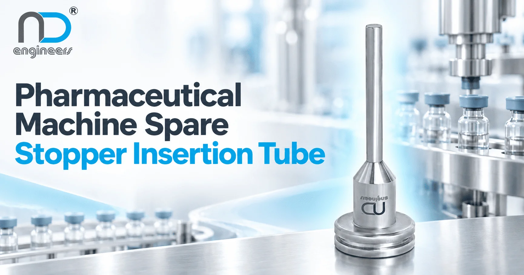Pharmaceutical Machine Spare Stopper Insertion Tube