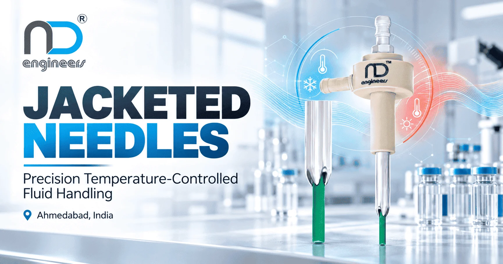 Jacketed needle manufacturer in Ahmedabad